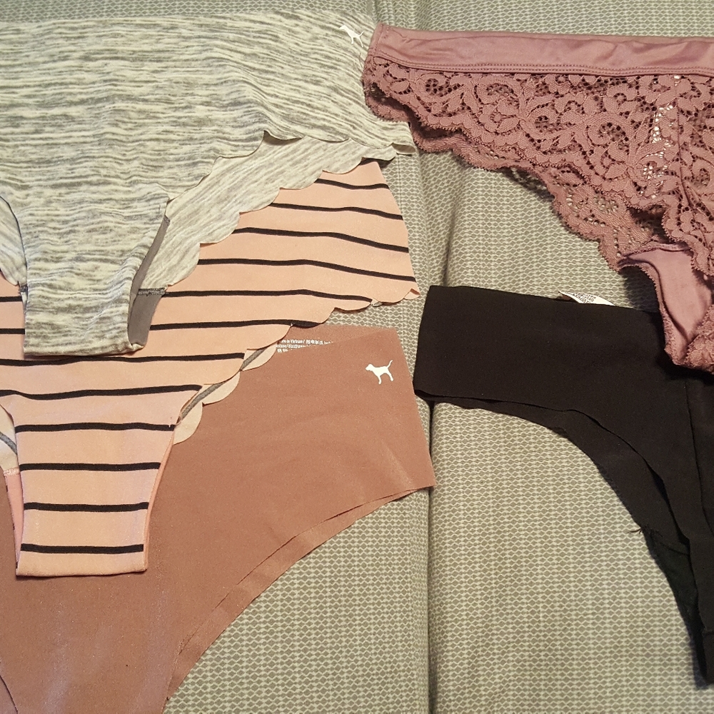 panties NEW NO-SHOW Seamless raw-cut edges